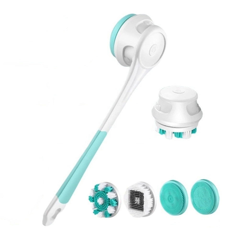 Brosse de bain électrique avec distributeur de savon