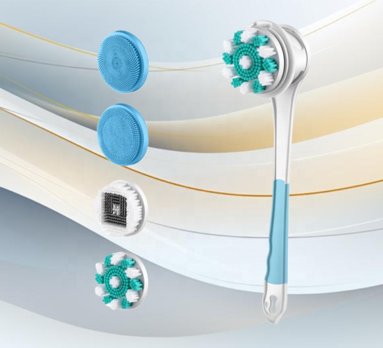 Brosse de bain électrique avec distributeur de savon